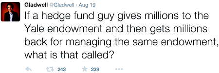 Yale's Hedge Fund Recycling Plan